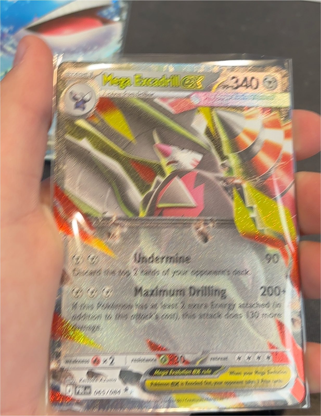 2026 Pokémon Mega Evolution—Ascended Heroes #085 Mega Excadrill ex — front