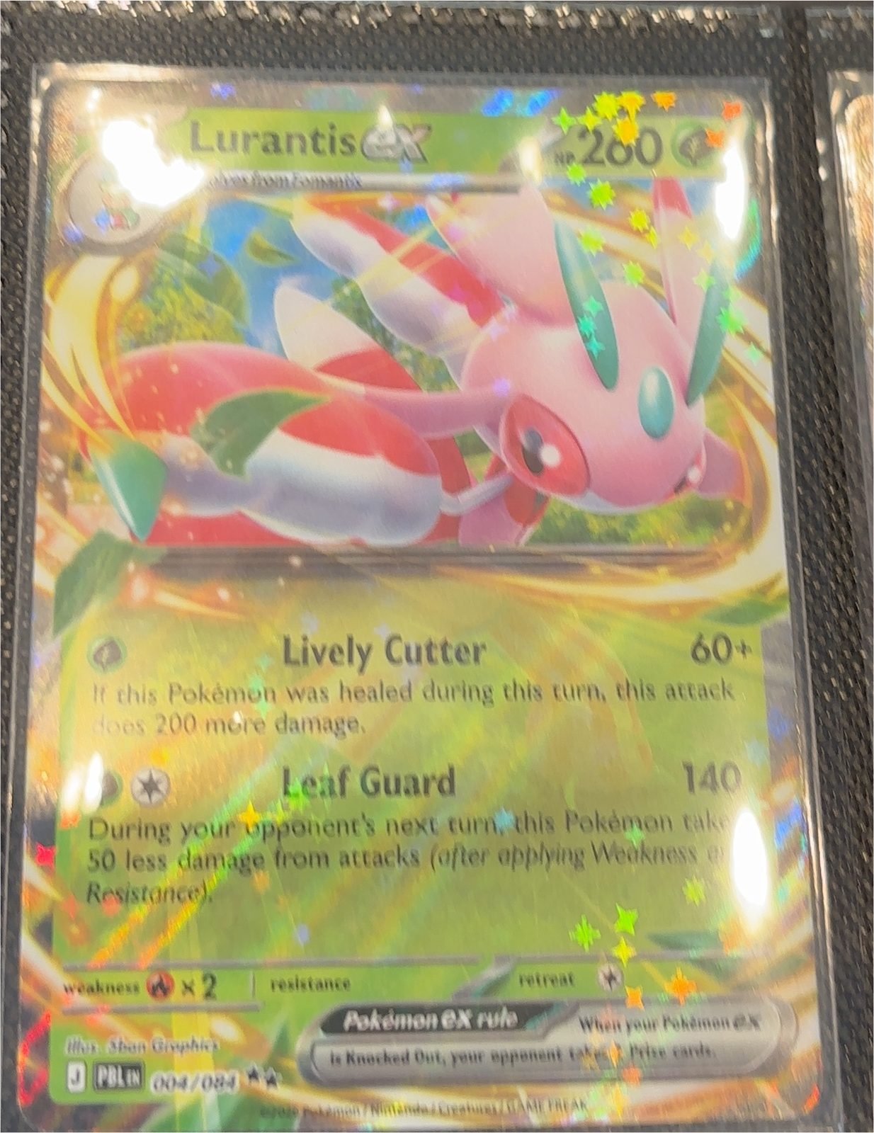 2026 Pokémon Mega Evolution—Perfect Order #064 Lurantis ex — front