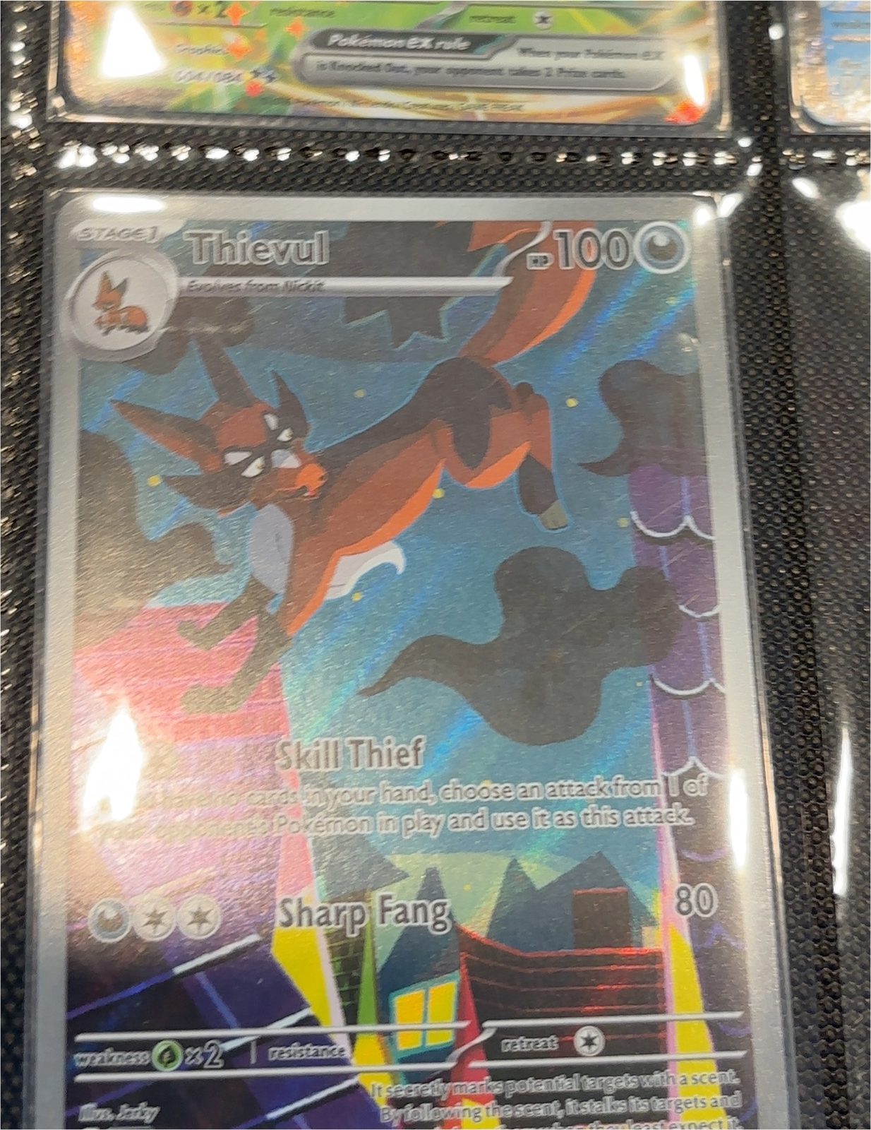 2023 Pokémon Scarlet & Violet #211 Thievul — front