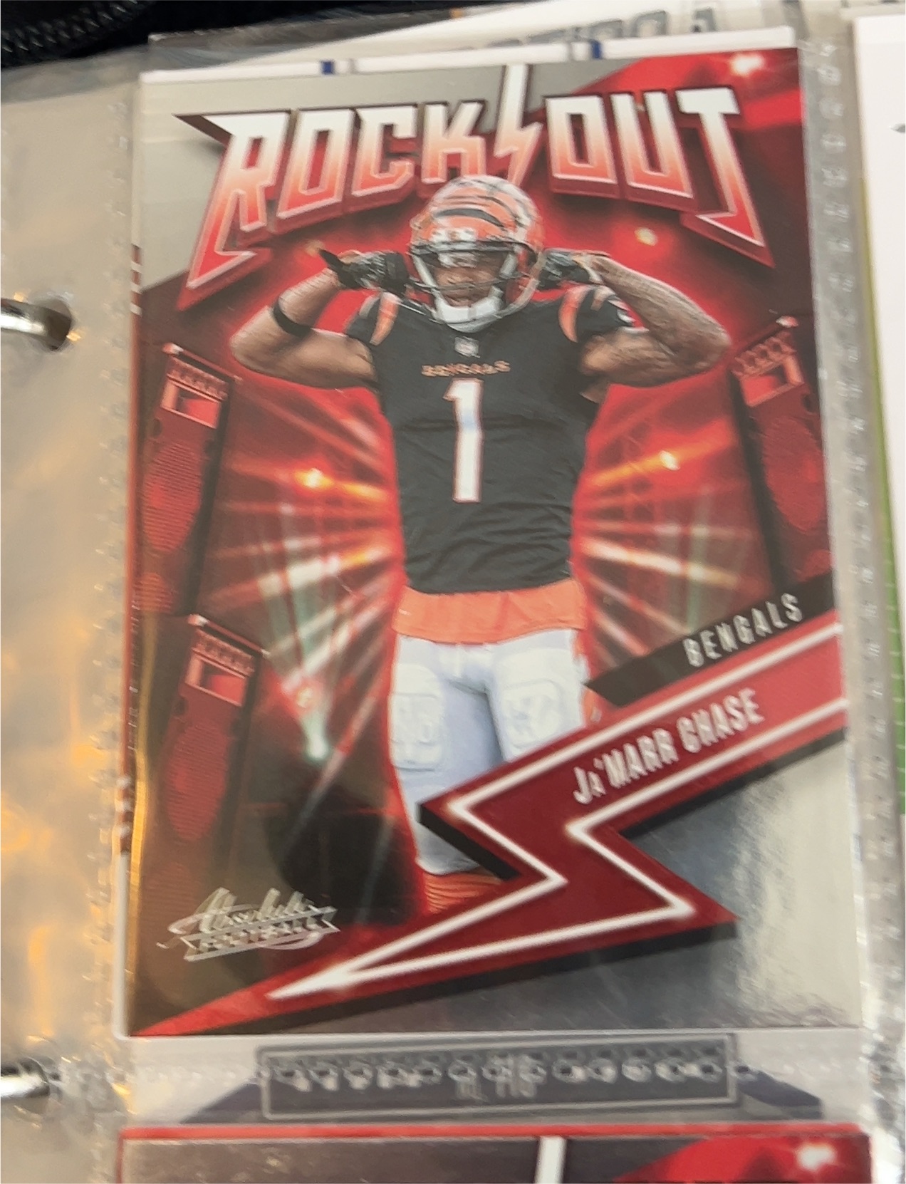 2021 Panini Absolute #RO-JC Ja'Marr Chase — front