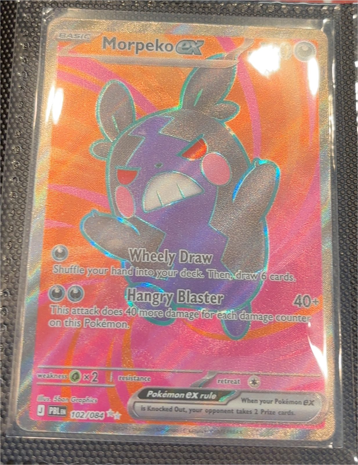 2024 Pokémon #102 Morpeko ex — front