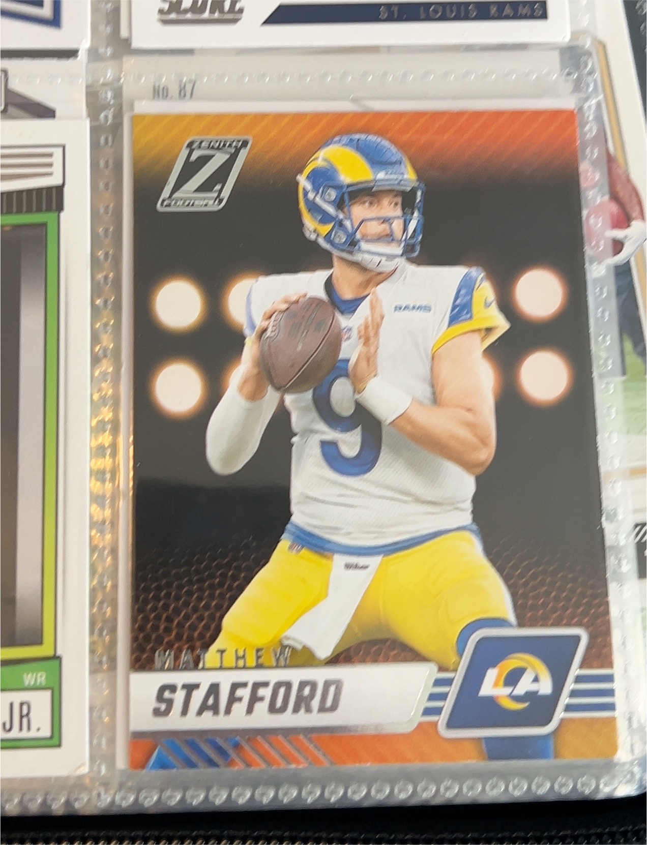 2022 Leaf Z Edition #87 Matthew Stafford — front