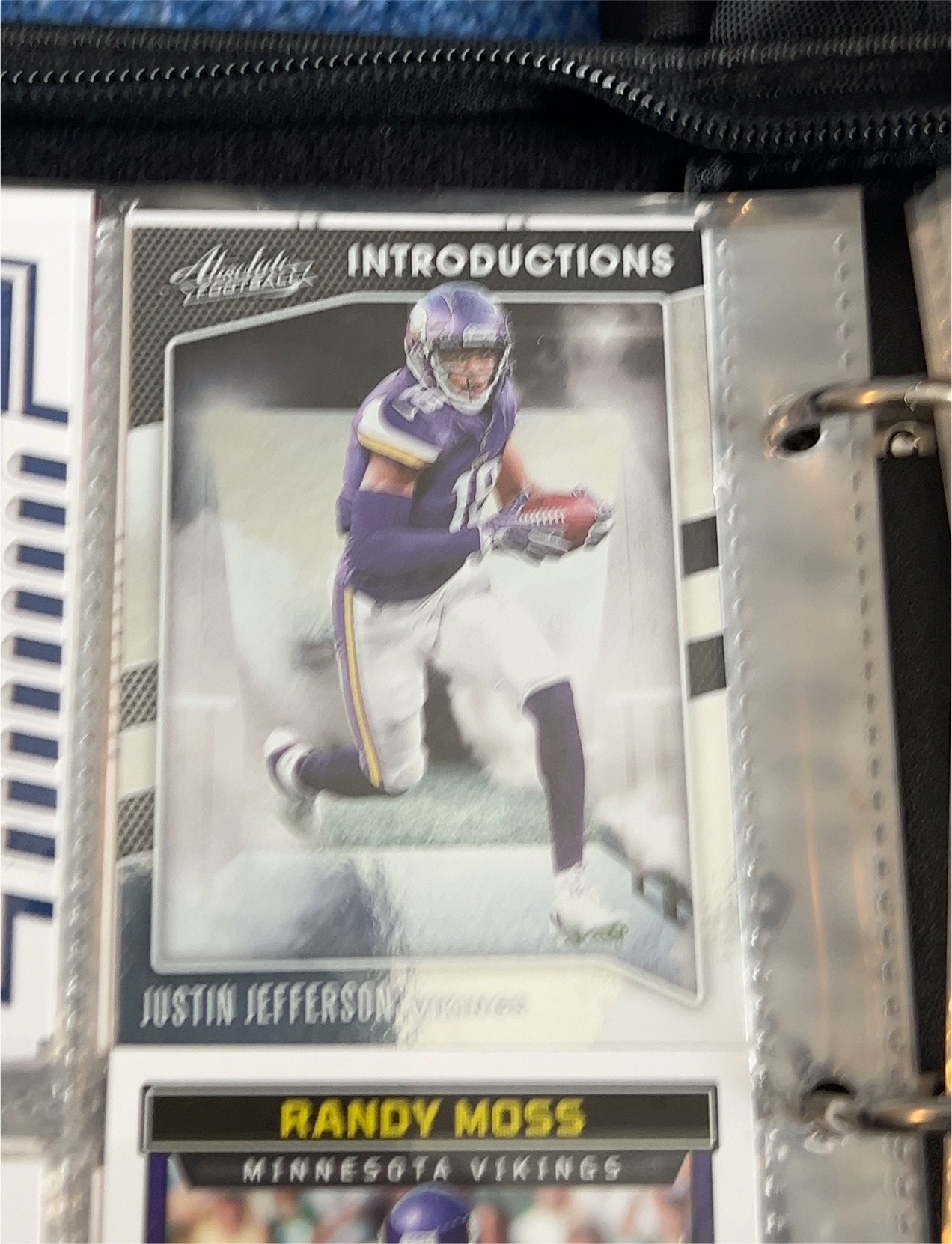 2020 Panini Absolute Introductions #I-12 Justin Jefferson — front