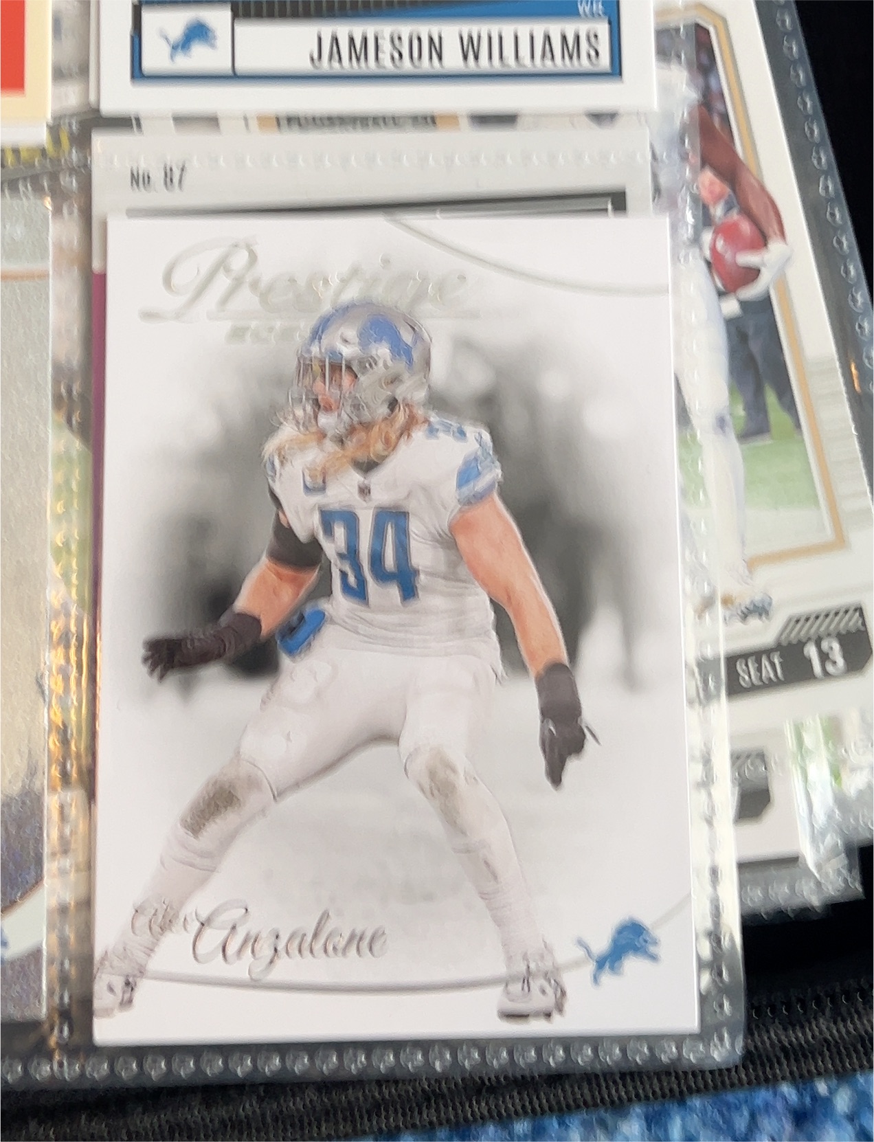 2022 Panini Prestige Rookie Portraits Jameson Williams — front