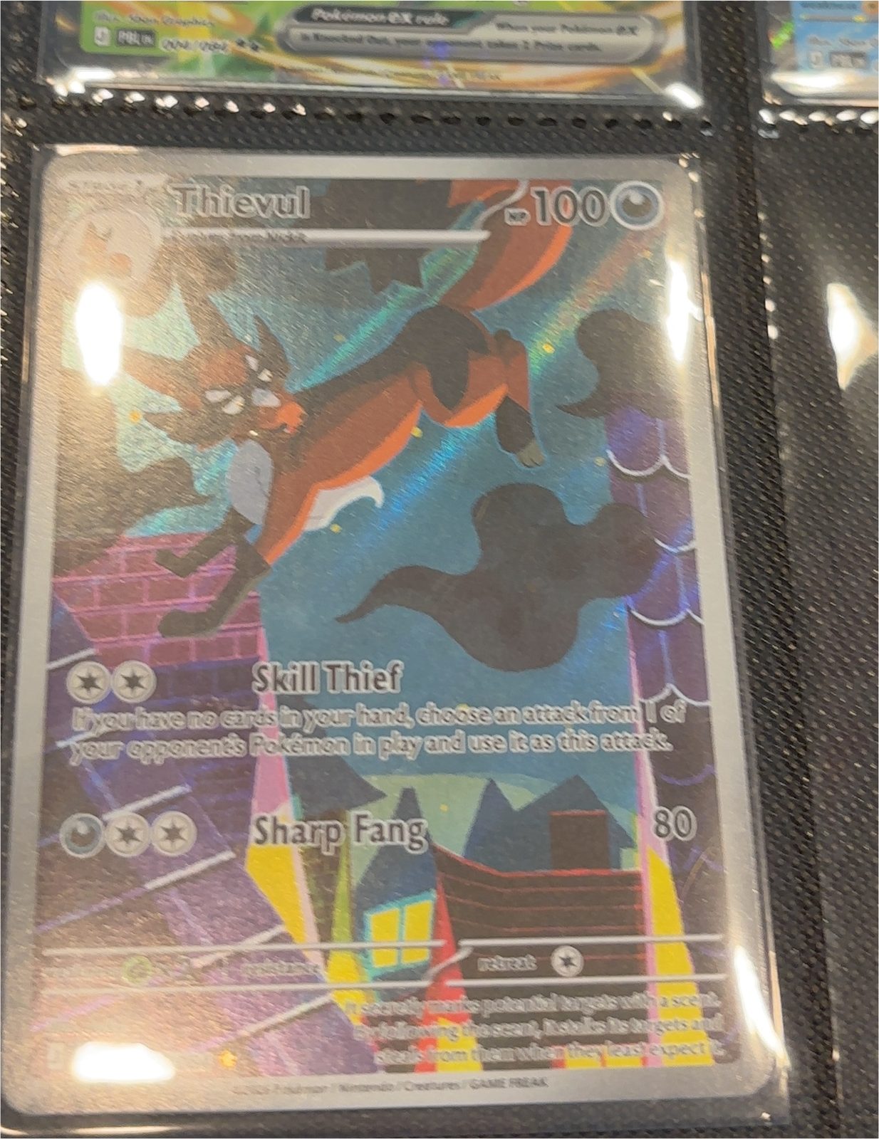2020 Pokémon #093 Thievul V — front