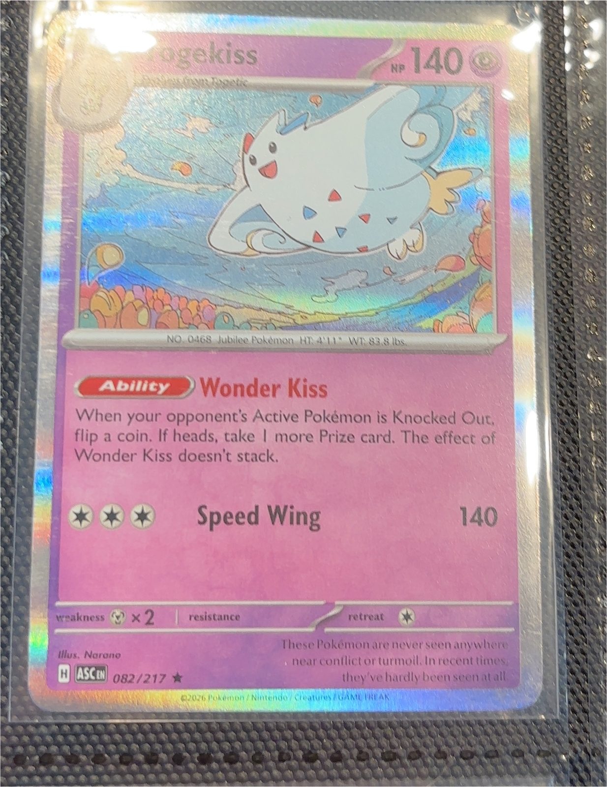 2023 Pokémon #082 Togekiss — front
