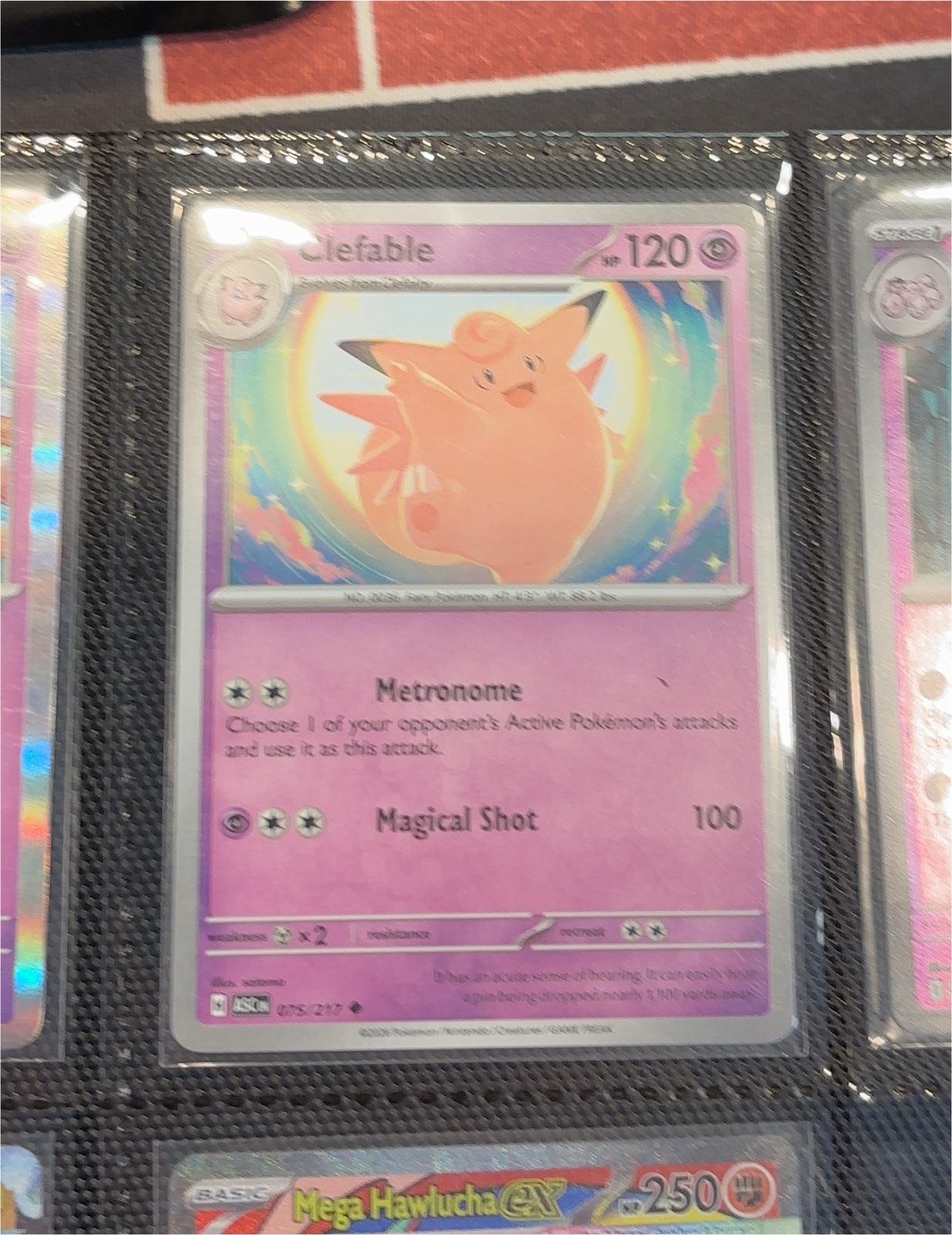 2023 Pokémon #067 Clefable — front