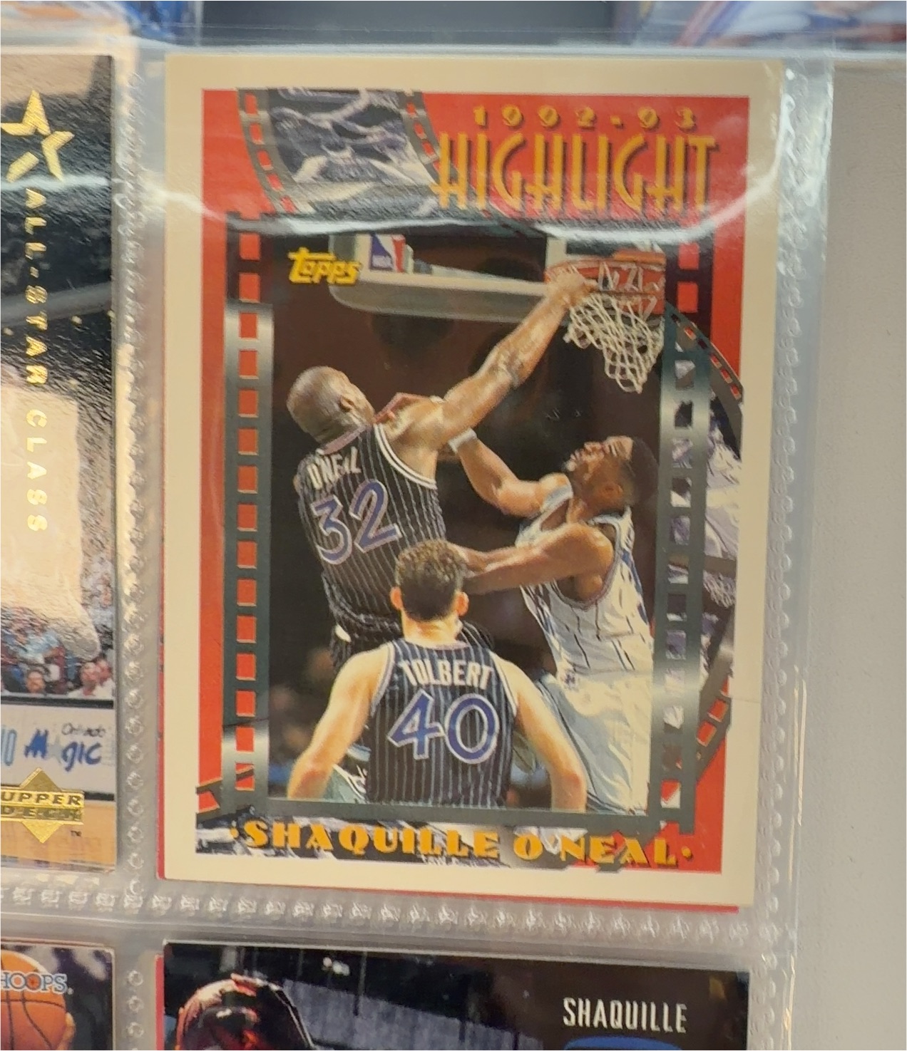 1992 Topps Stadium Club #247 Shaquille O'Neal — front