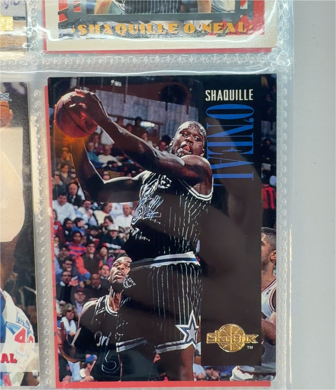 1992 SkyBox #382 Shaquille O'Neal — front