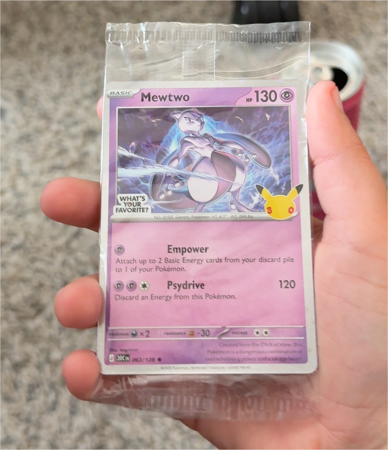 2023 Pokémon Scarlet & Violet—151 #150 Mewtwo — front