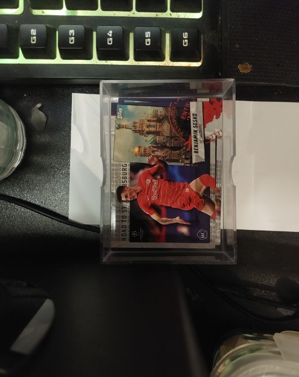 2023 Topps UEFA Club Competitions Road to the Final Benjamin Sesko — front