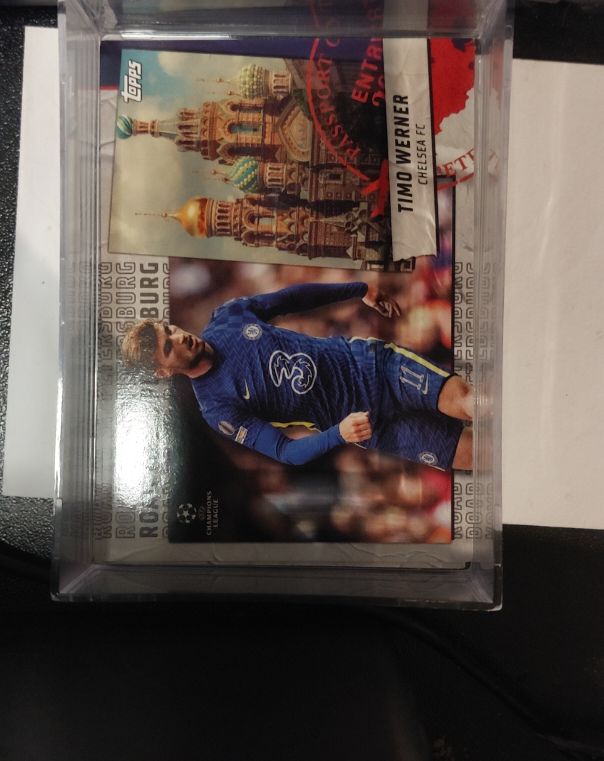2021 Topps UEFA Champions League Timo Werner — front