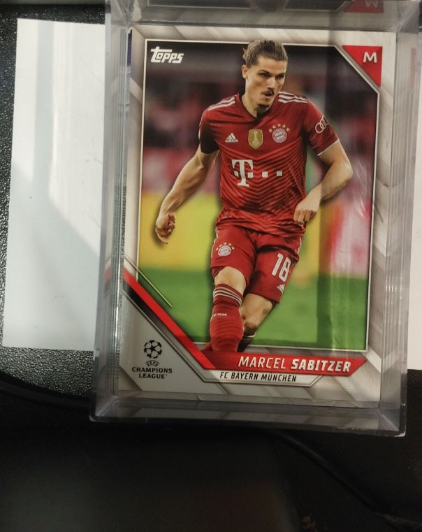 2021 Topps UEFA Champions League Marcel Sabitzer — front