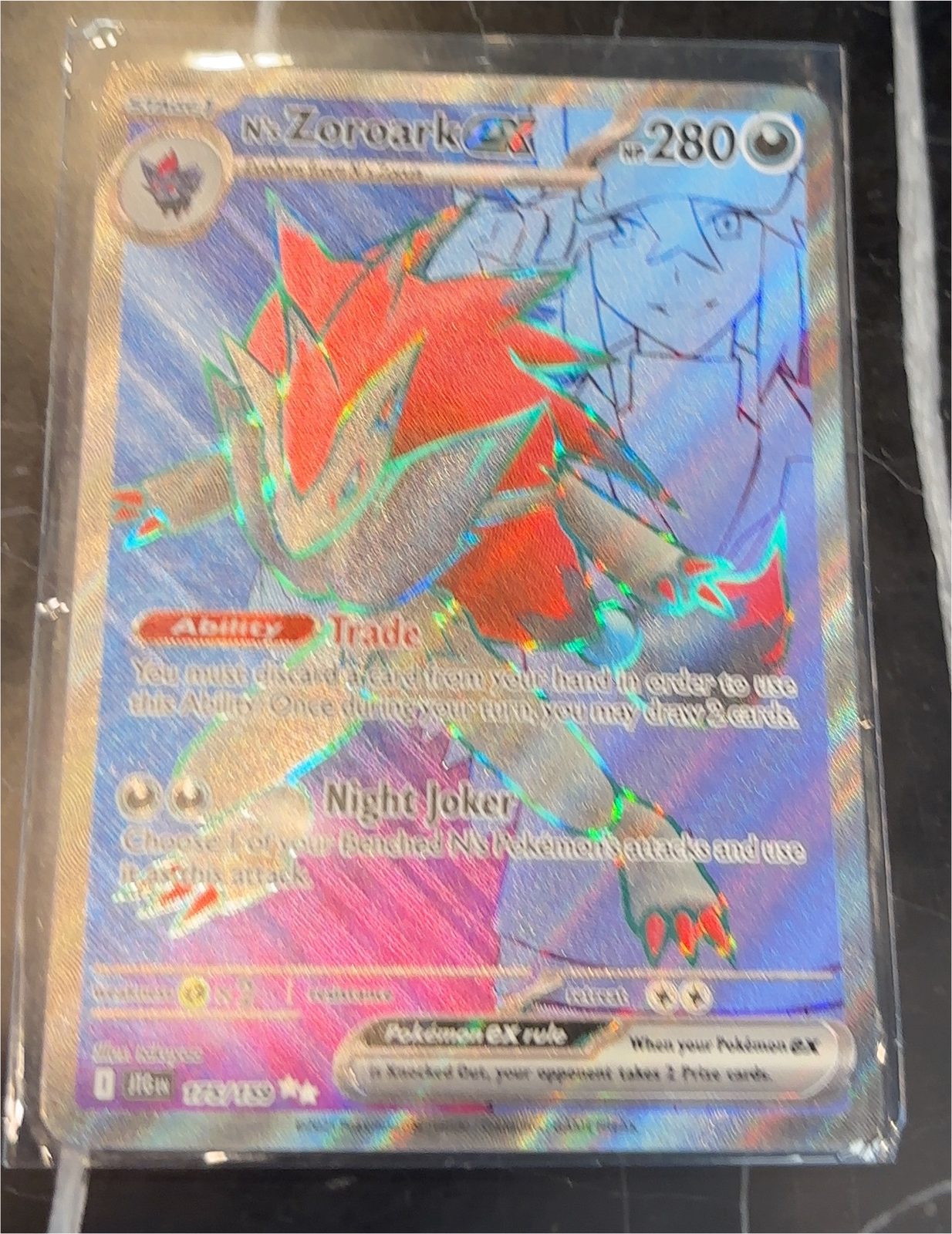 2022 Pokémon Sword & Shield—Lost Origin #213 Zoroark VSTAR — front