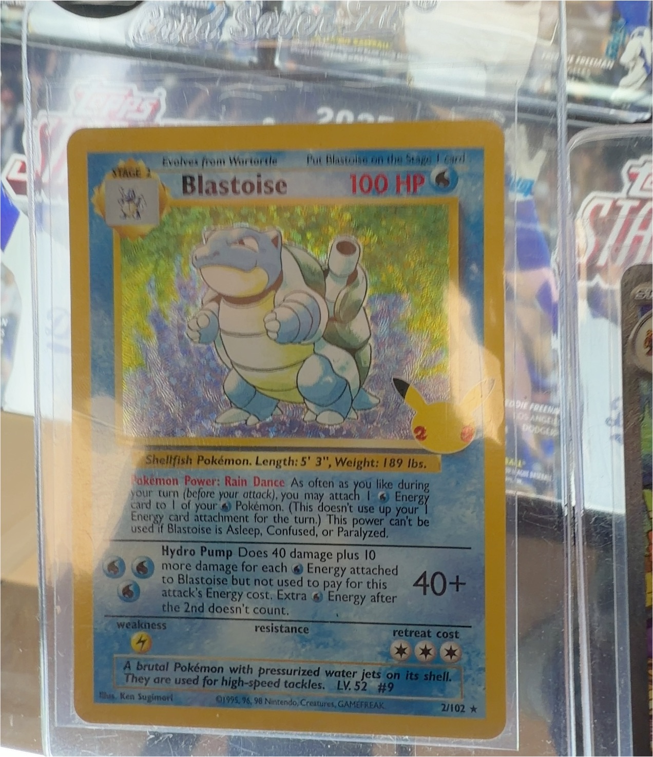 2021 Pokémon Celebrations Classic Collection #2 Blastoise — front