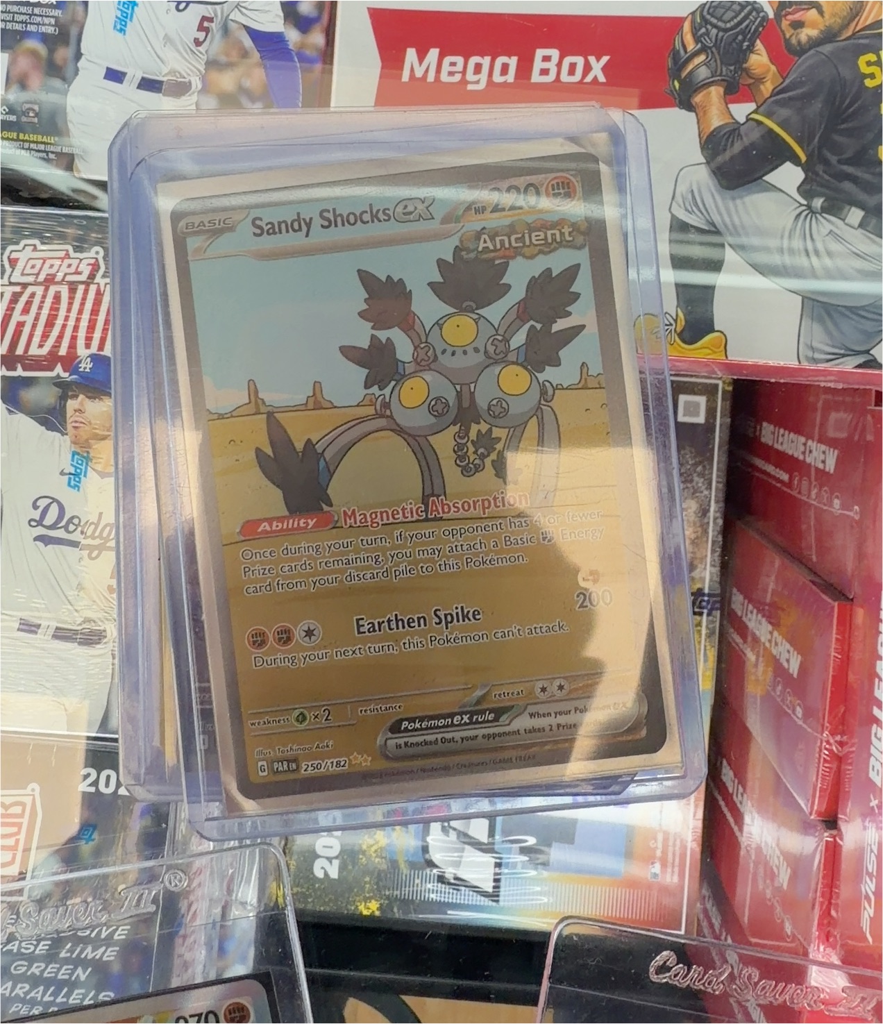 2023 Pokémon #250 Sandy Shocks ex — front