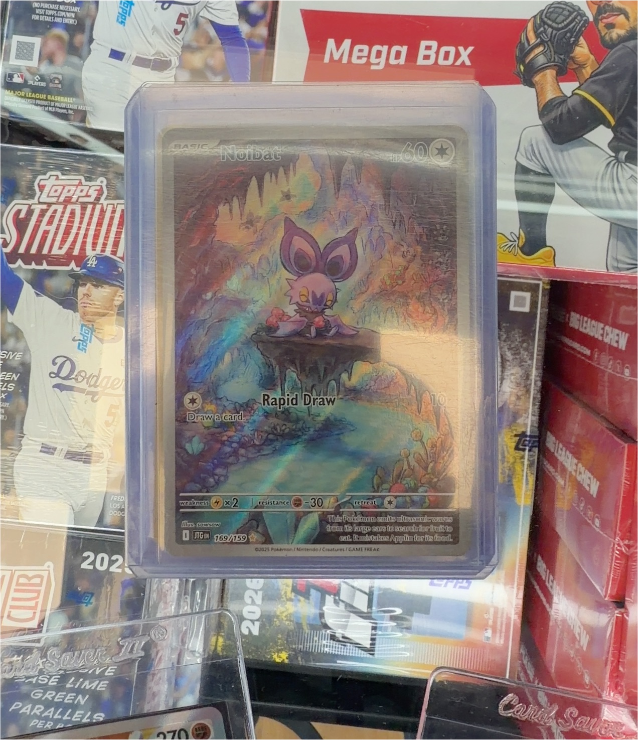 2023 Pokémon Crown Zenith #169 Noibat — front