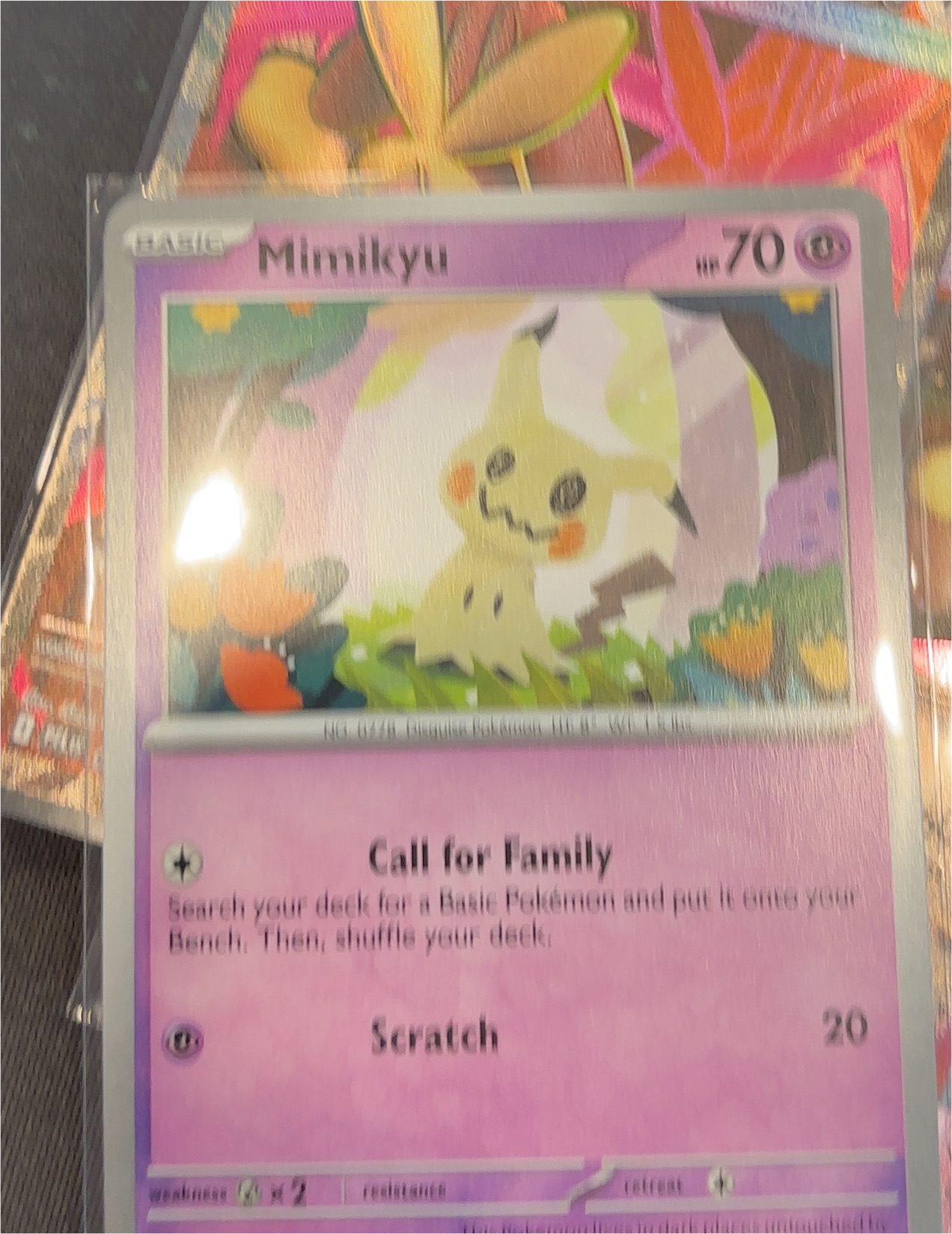 2023 Pokémon Scarlet & Violet #97 Mimikyu — front