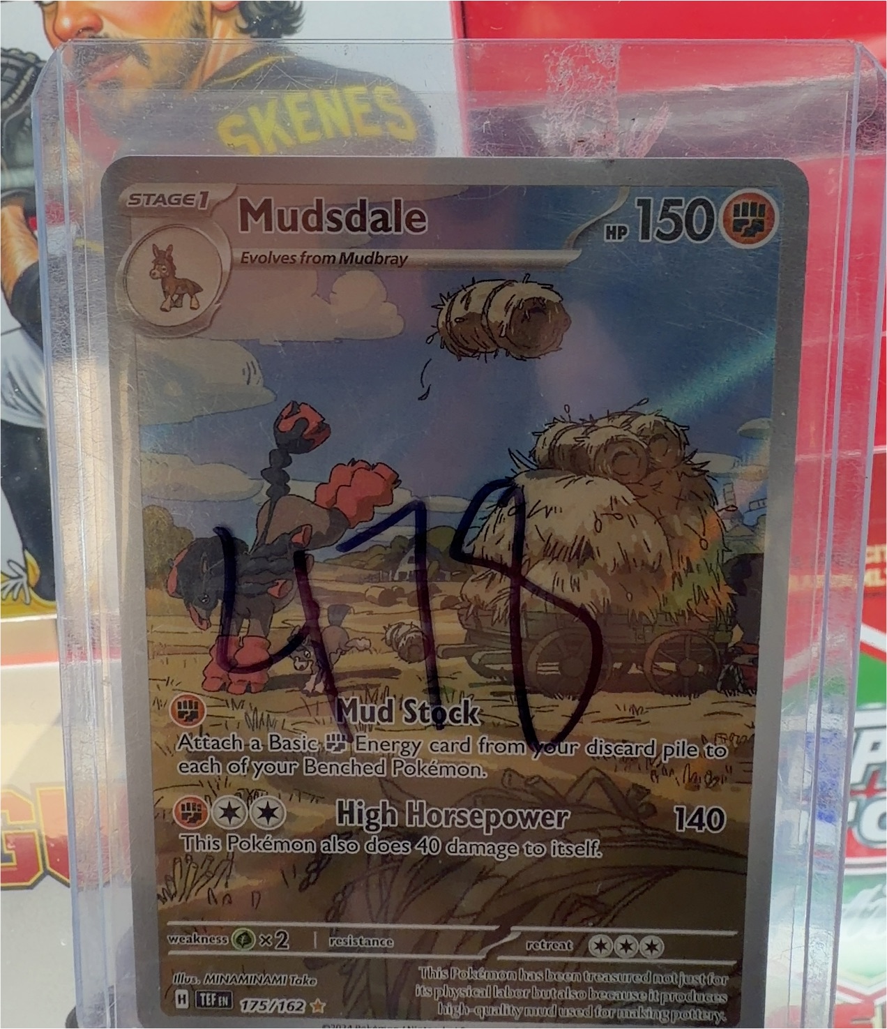 2024 Pokémon #175 Mudsdale — front