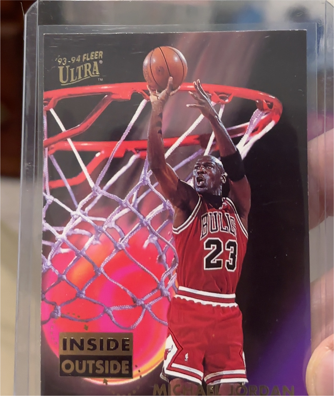 1993-94 Fleer Ultra Inside/Outside #4 Michael Jordan — front