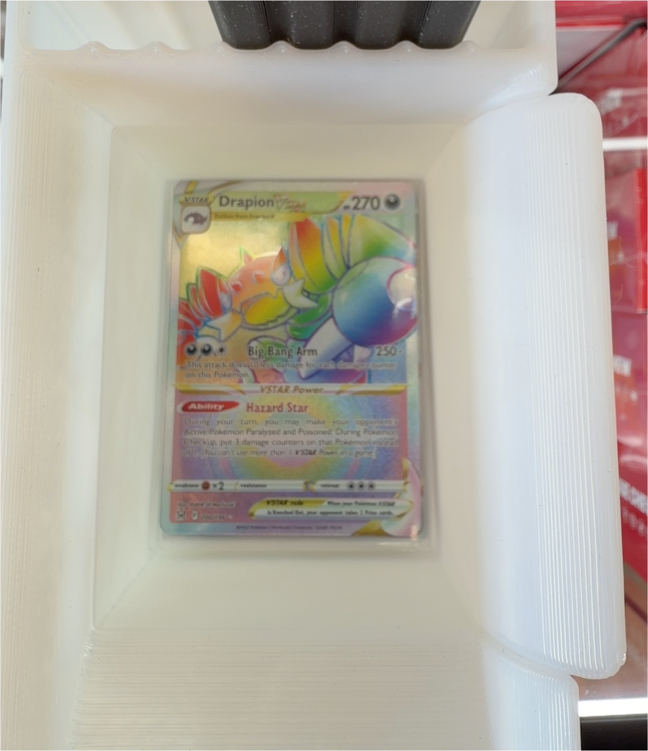 2022 Pokémon Lost Origin #120 Drapion VSTAR — front