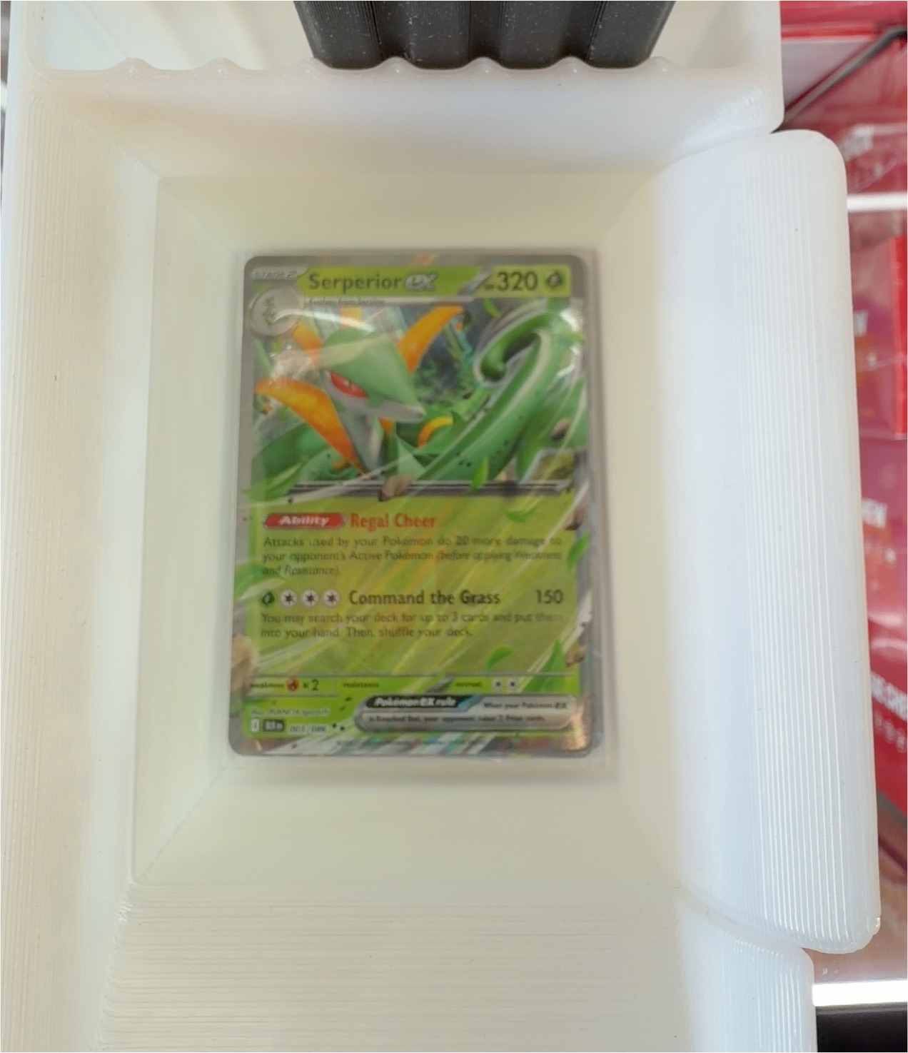 2015 Pokémon XY—Ancient Origins #7 Serperior-EX — front