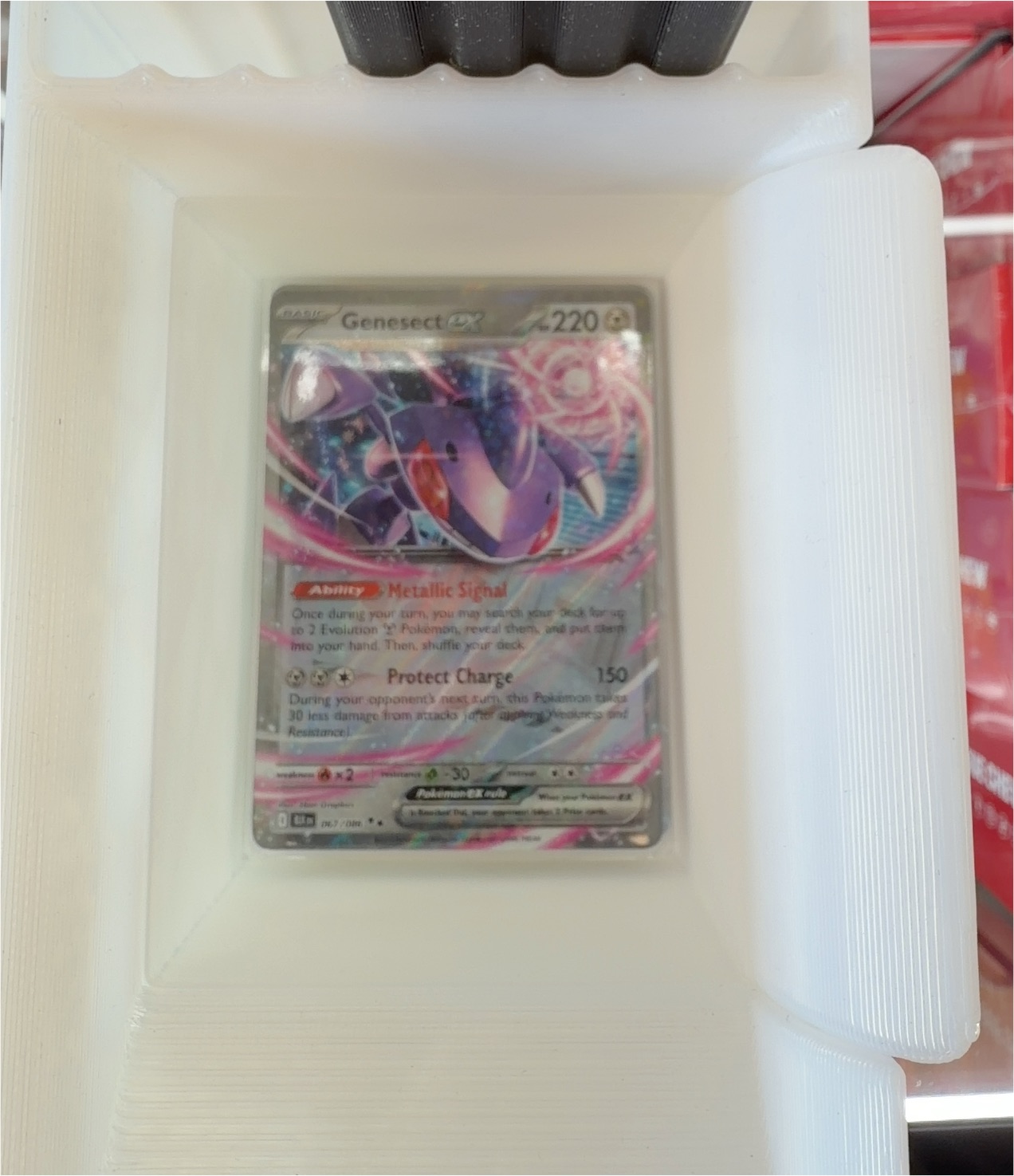 2024 Pokémon Temporal Forces #185 Genesect ex — front
