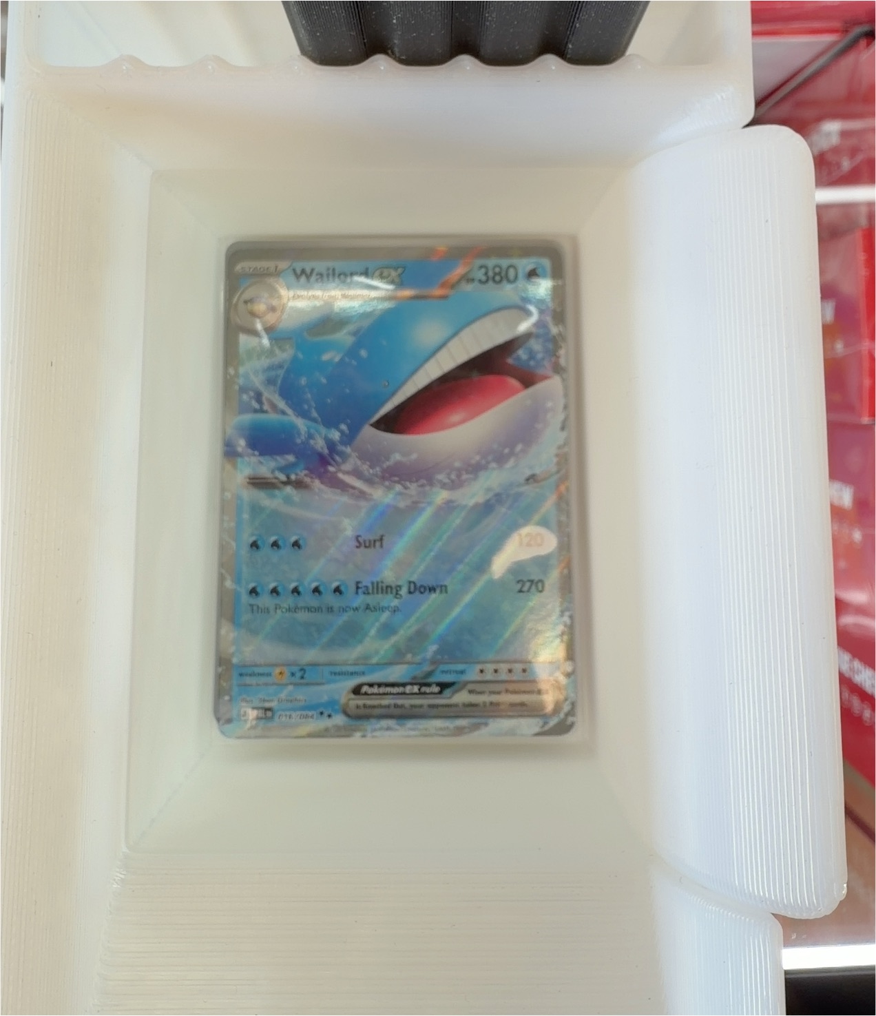 2025 Pokémon #054 Wailord ex — front