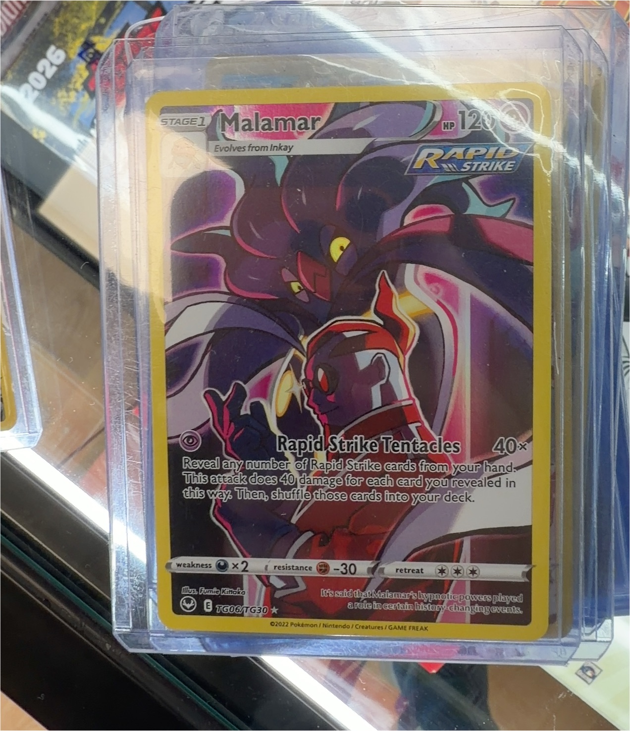 2022 Pokémon #TG06 Malamar — front