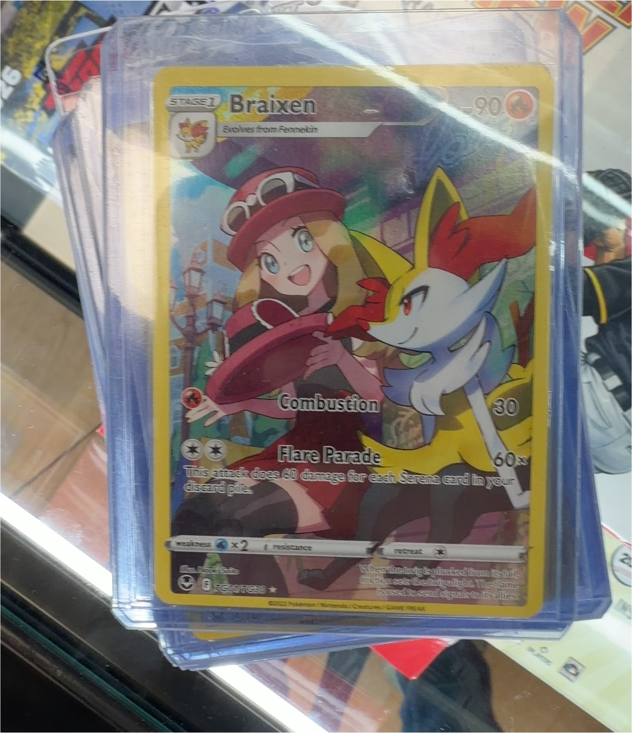 2014 Pokémon Braixen — front