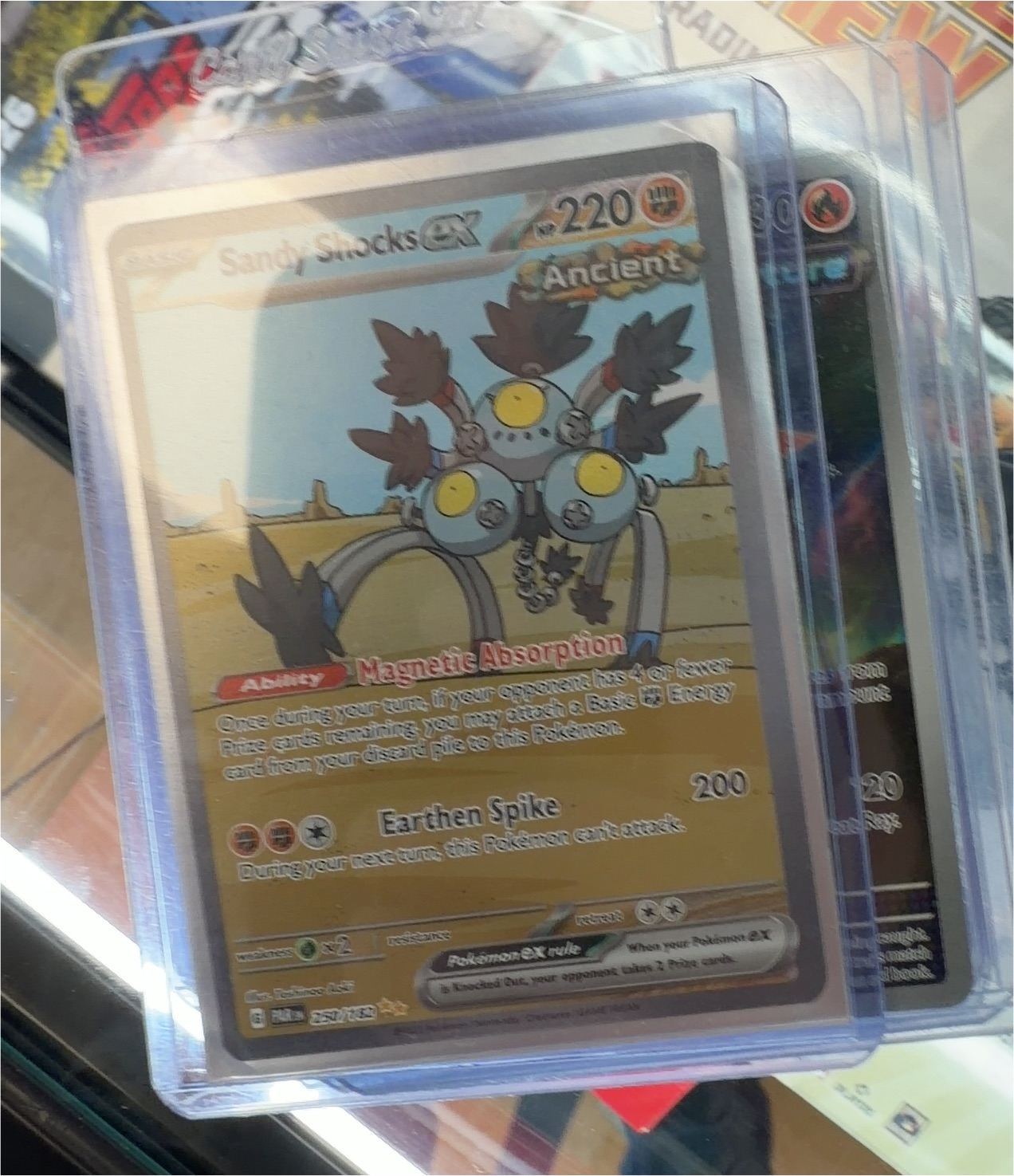 2023 Pokémon #108 Sandy Shocks ex — front