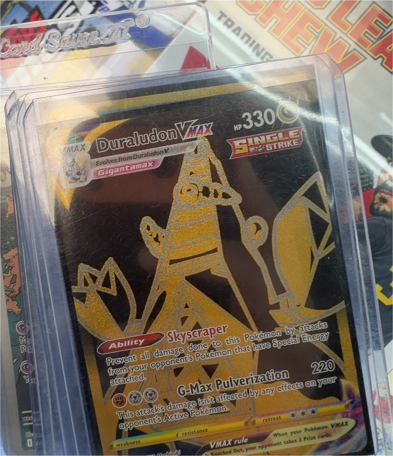 2021 Pokémon Evolving Skies #220 Duraludon VMAX — front