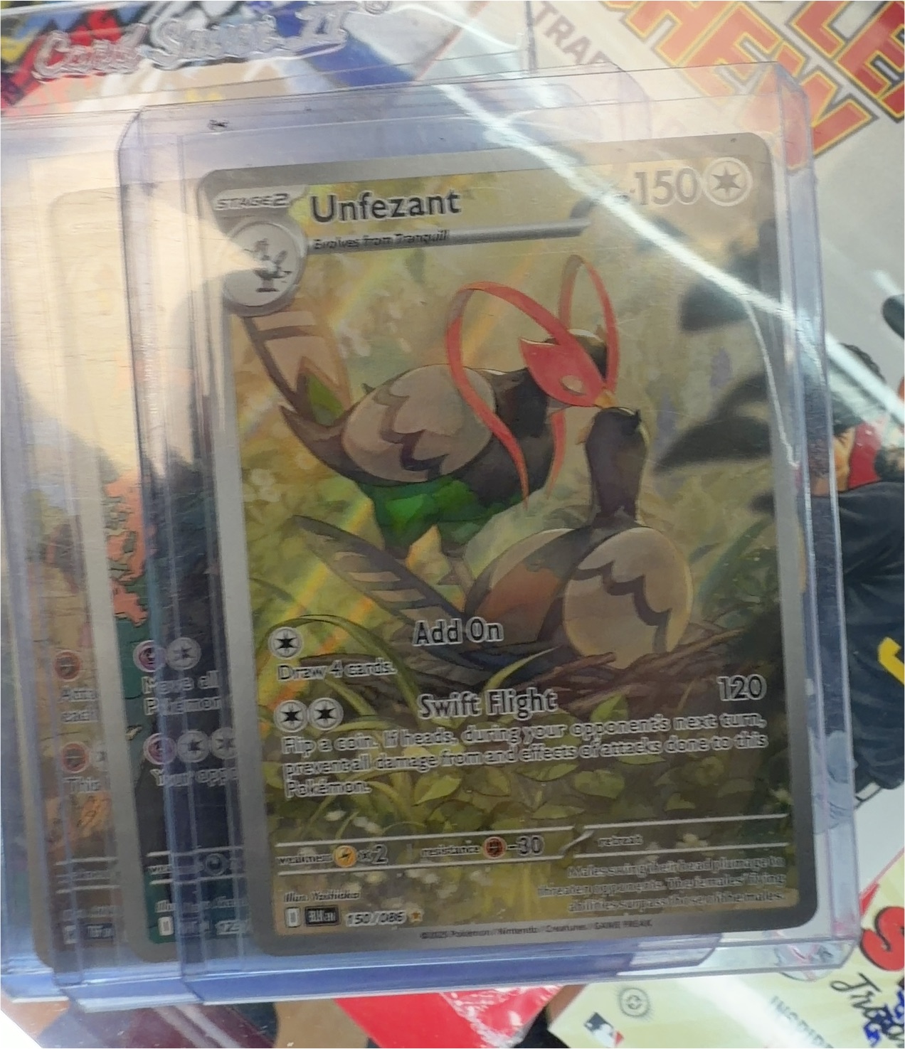 2025 Pokémon White Flare #159 Unfezant — front