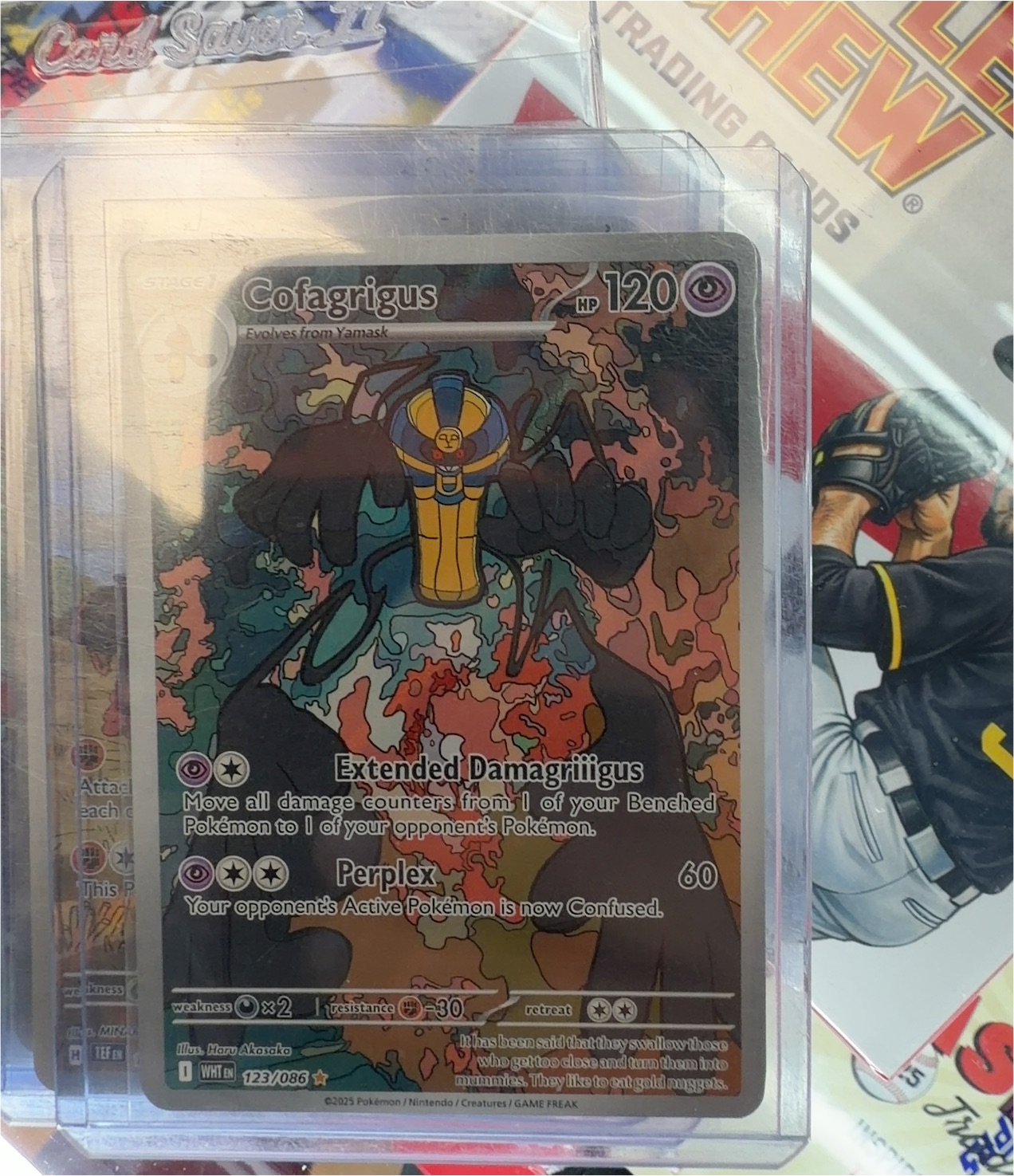 2025 Pokémon White Flare #123 Cofagrigus — front