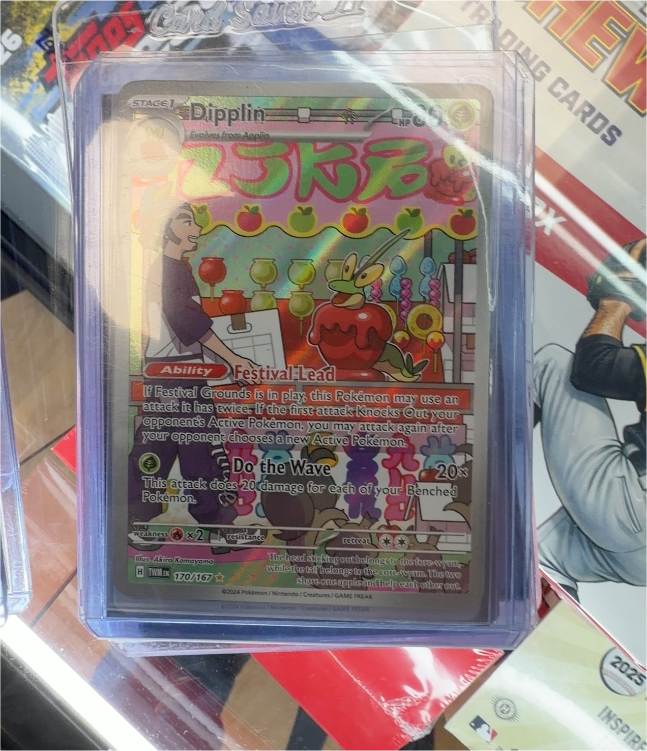 2024 Pokémon #170 Dipplin — front