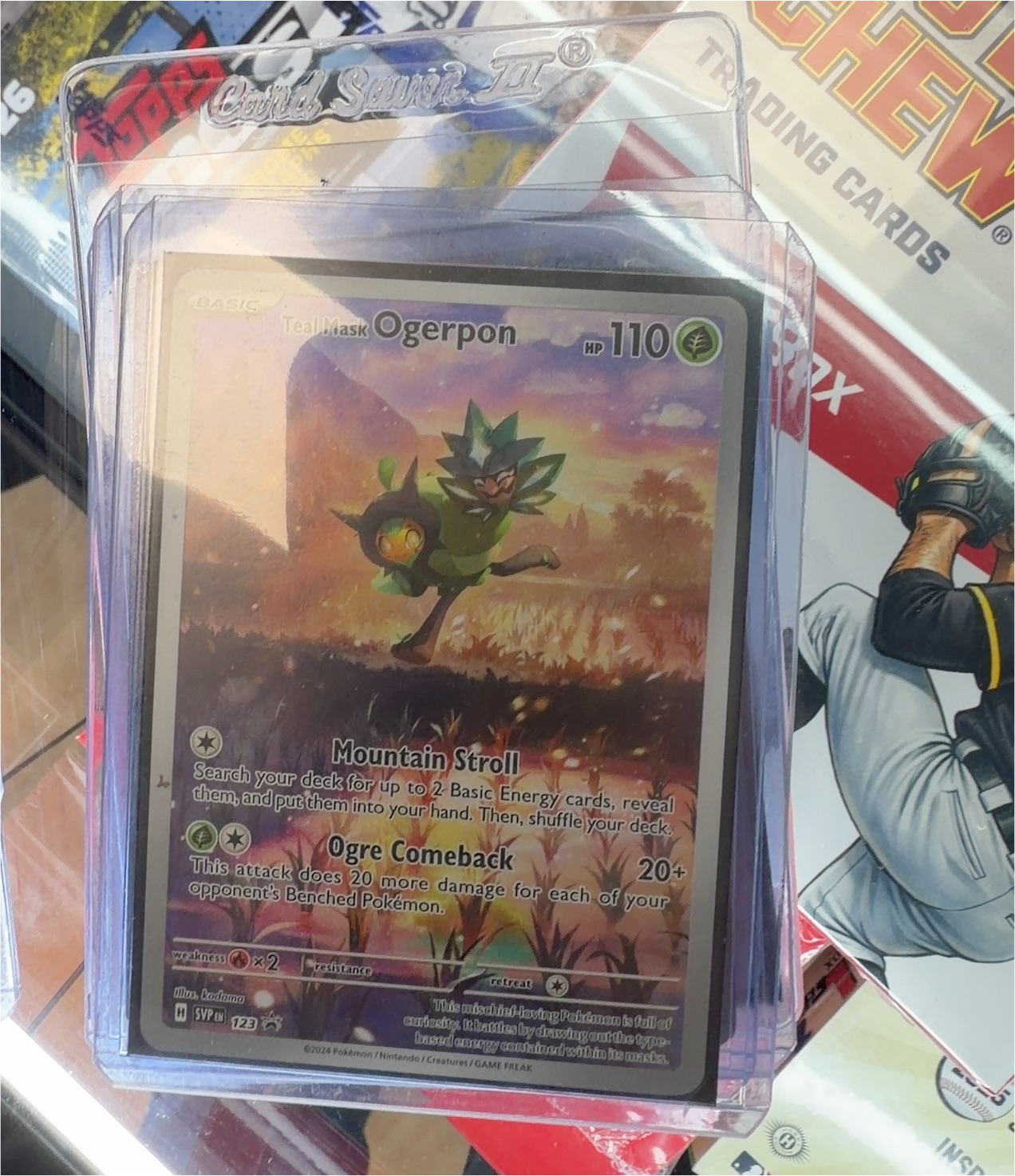 2024 Pokémon #123 Teal Mask Ogerpon — front