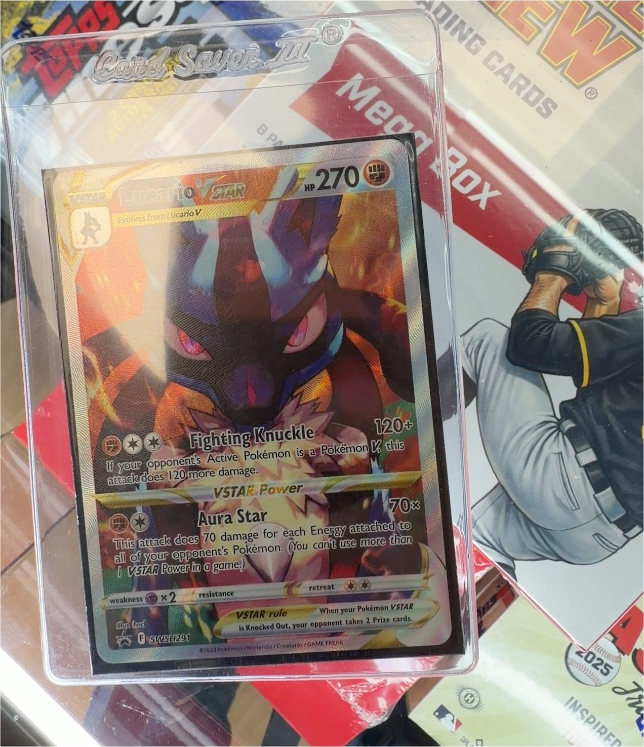 2023 Pokémon SWSH291 Lucario VSTAR — front