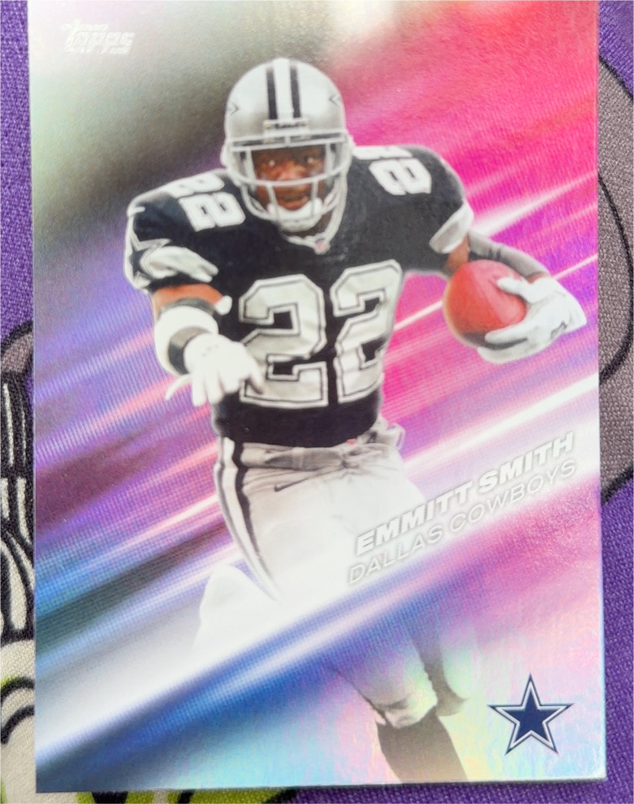1994 Fleer #7 Emmitt Smith — front