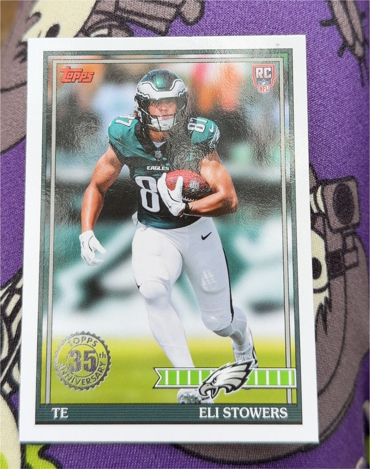 2024 Topps Composite Football 1989 Topps 35th Anniversary #89T-ES Eli Stowers — front