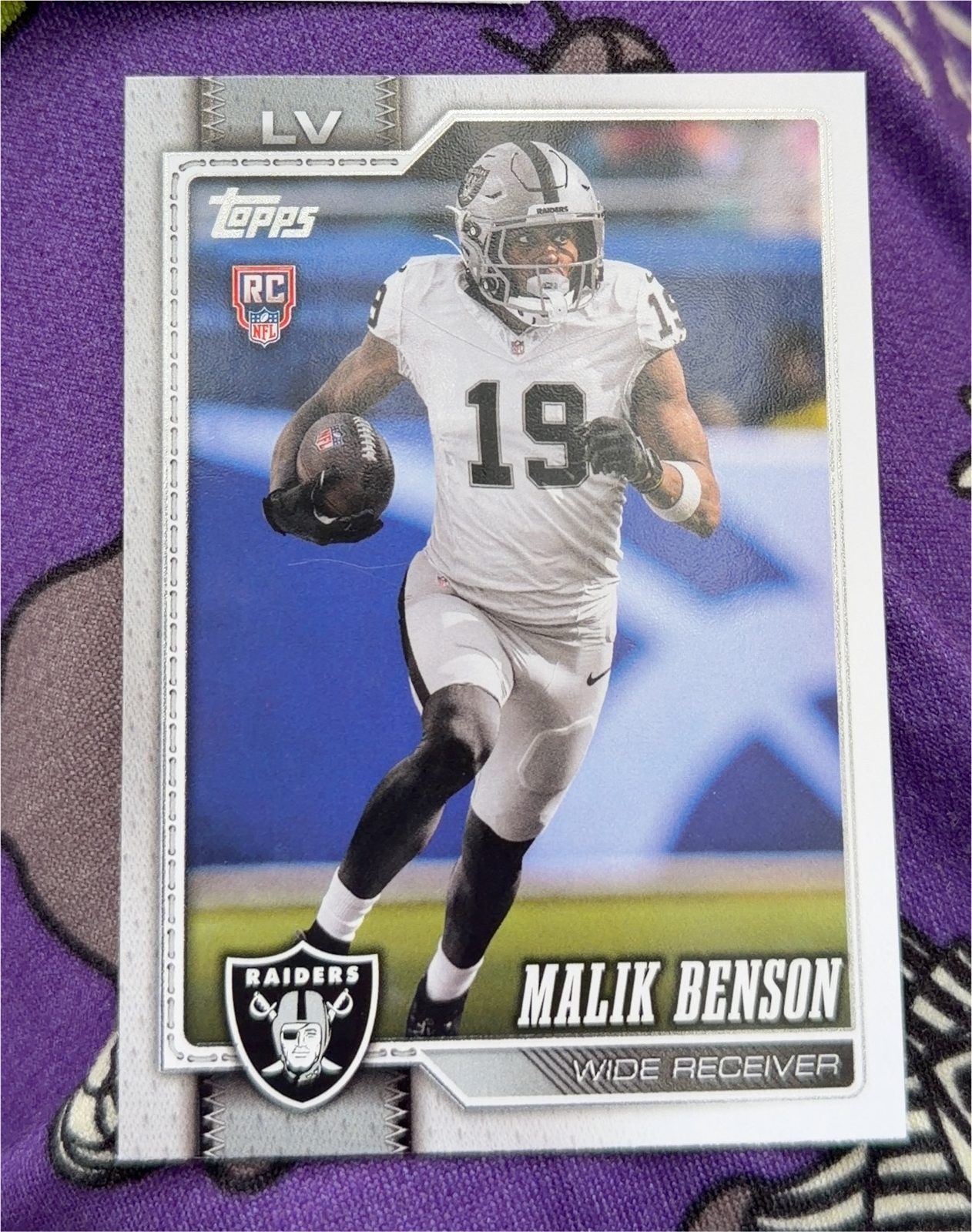 2025 Topps Football Malik Benson — front