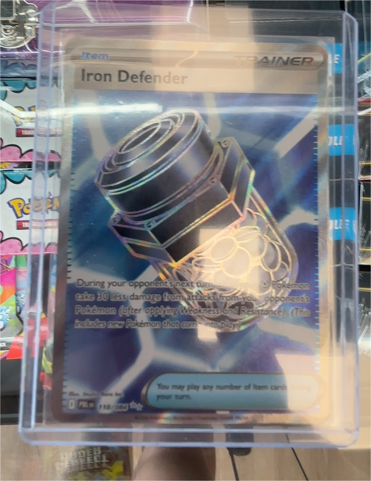 2025 Pokémon #125 Iron Defender — front