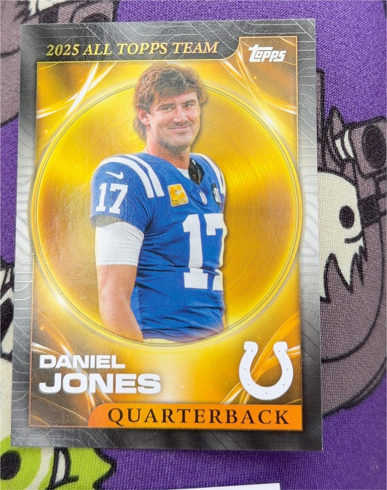 2025 Topps All Topps Team Daniel Jones — front