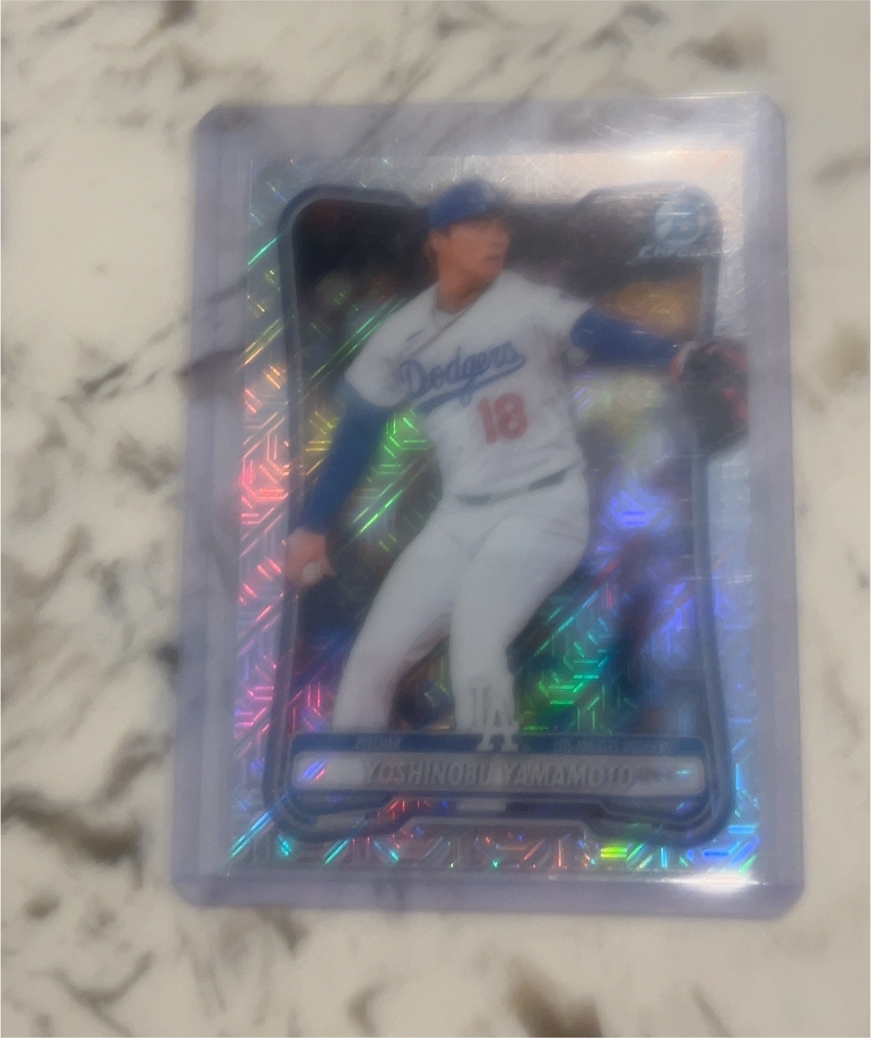 2024 Topps Chrome #150 Yoshinobu Yamamoto — front