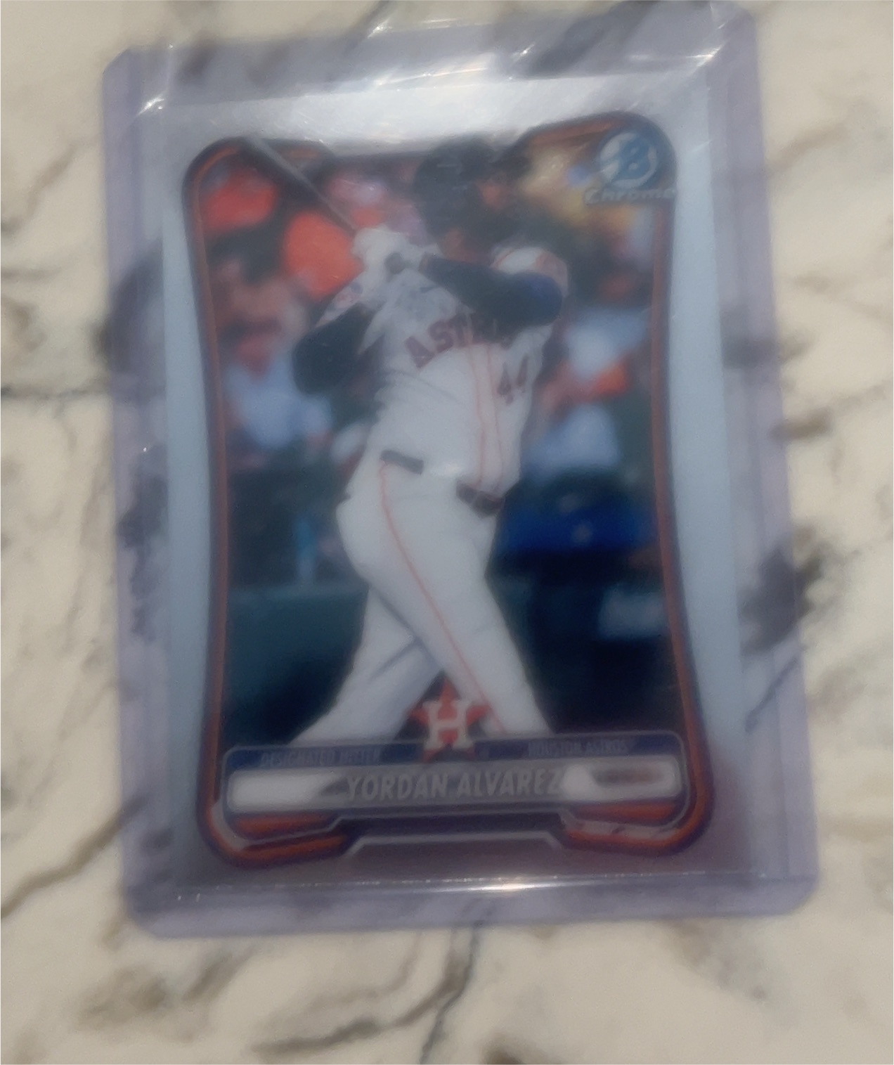 2020 Bowman #100 Yordan Alvarez — front