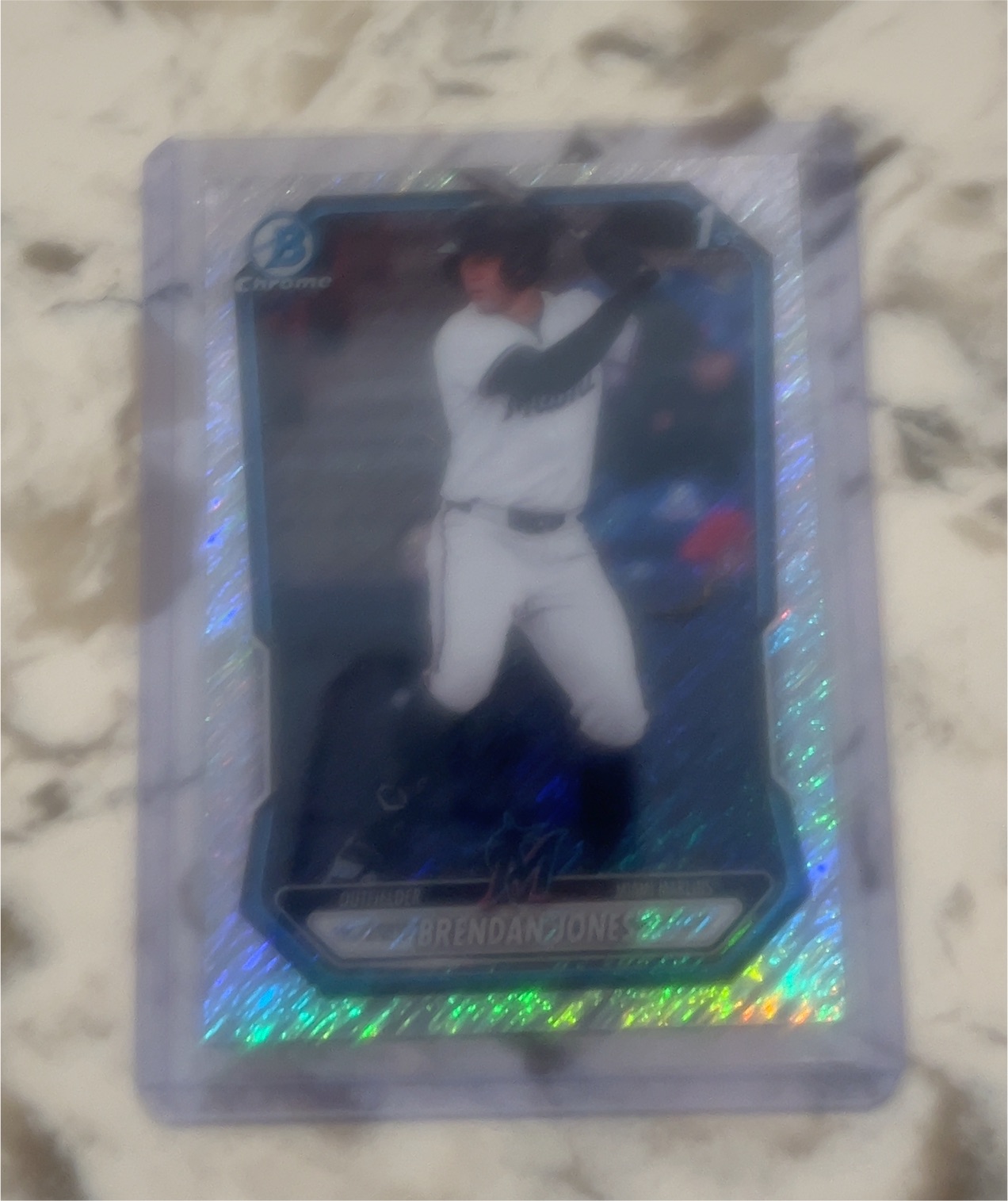 2022 Bowman Chrome Draft #BDC-164 Brendan Jones — front