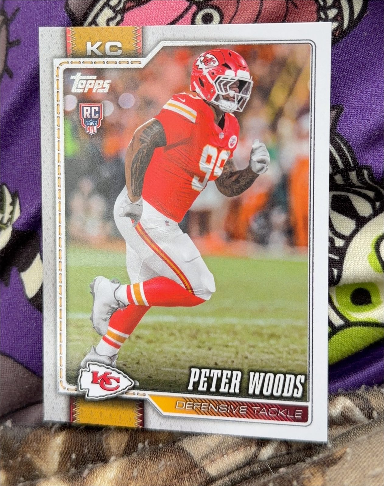 2025 Topps Peter Woods — front