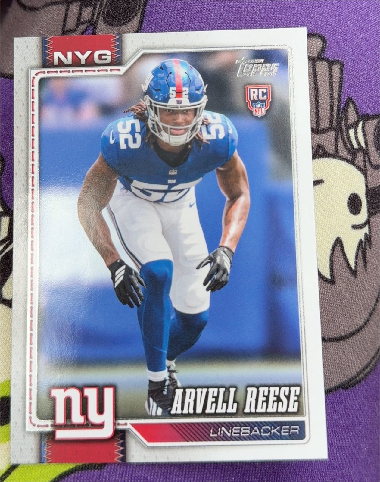 2025 Topps Arvell Reese — front