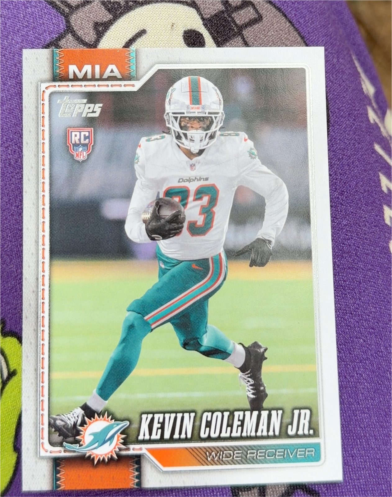 2023 Topps Kevin Coleman Jr. — front