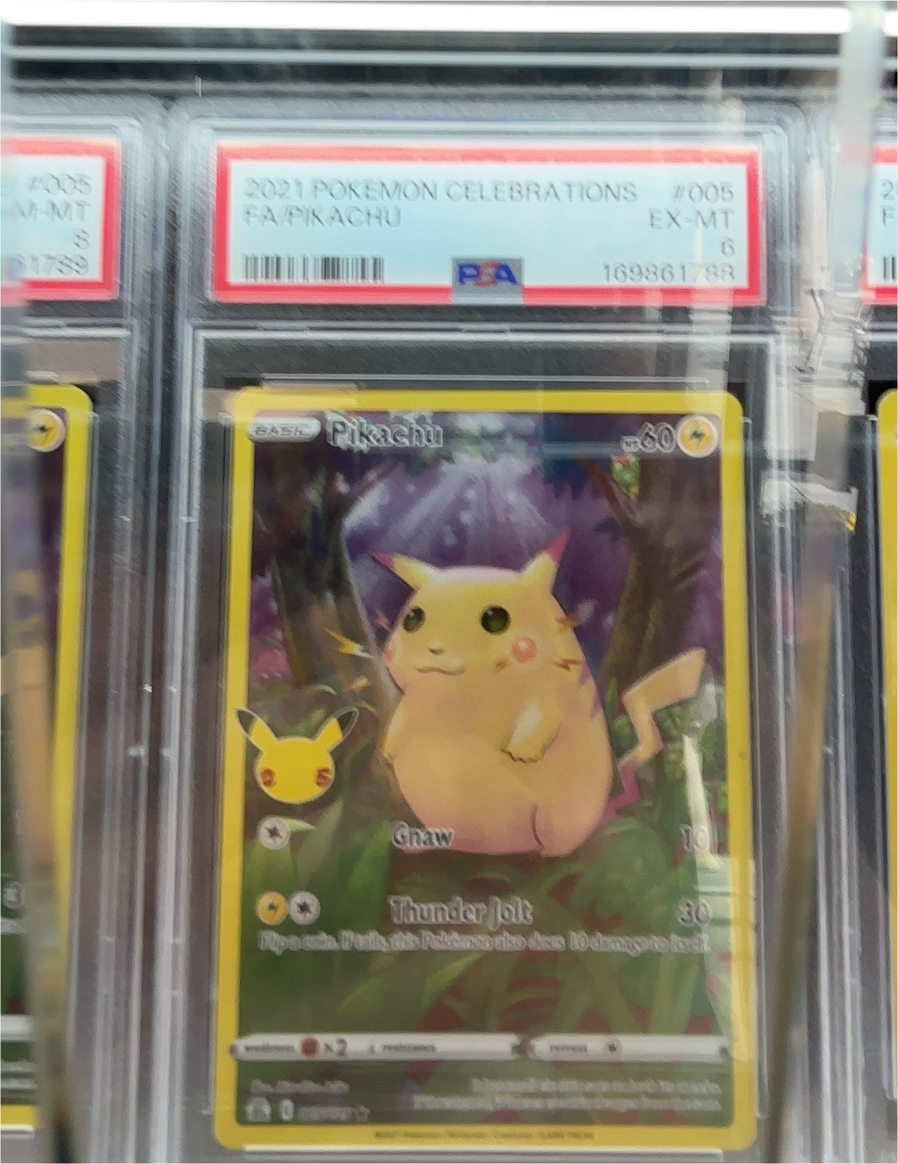 2021 Pokémon Celebrations #005 Pikachu — front