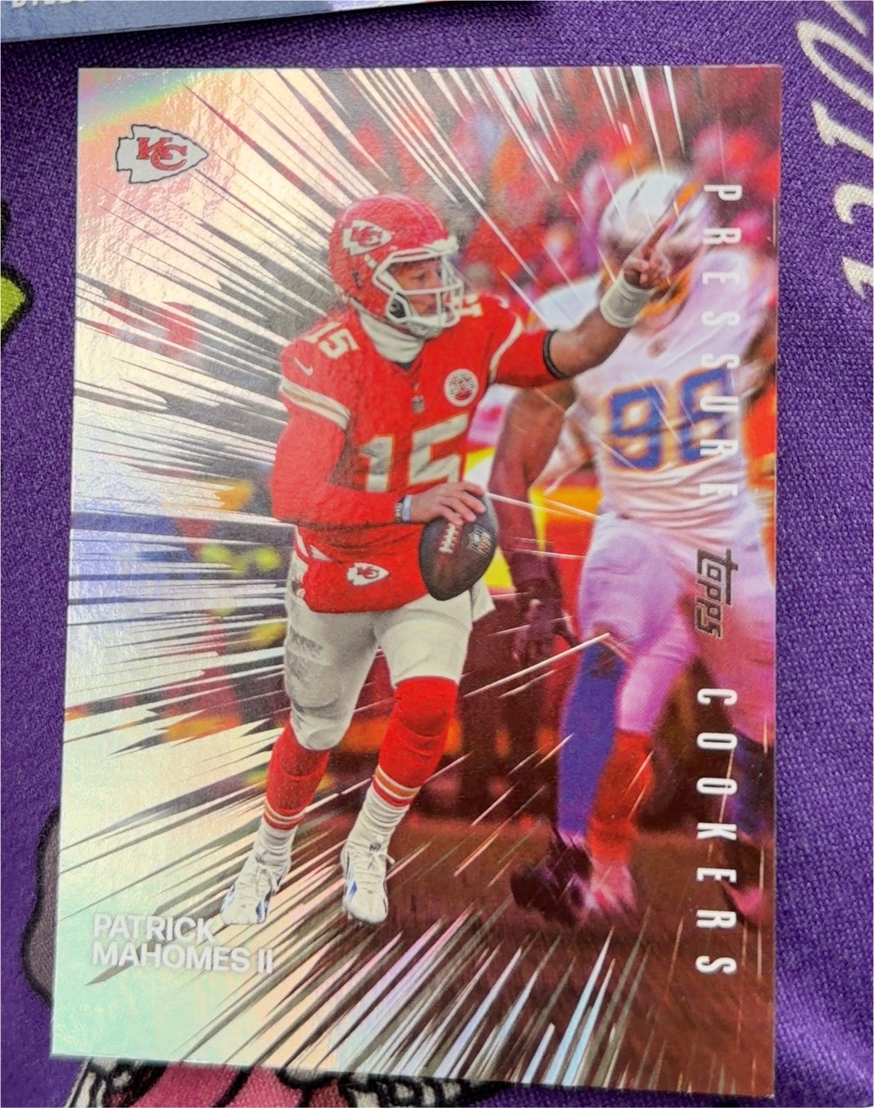 2020 Donruss #257 Patrick Mahomes II — front